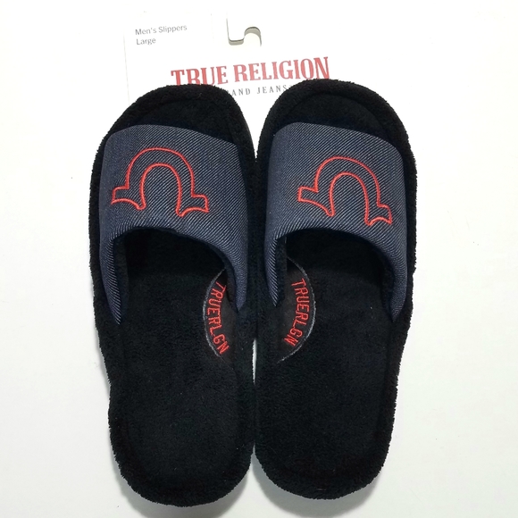 true religion slippers